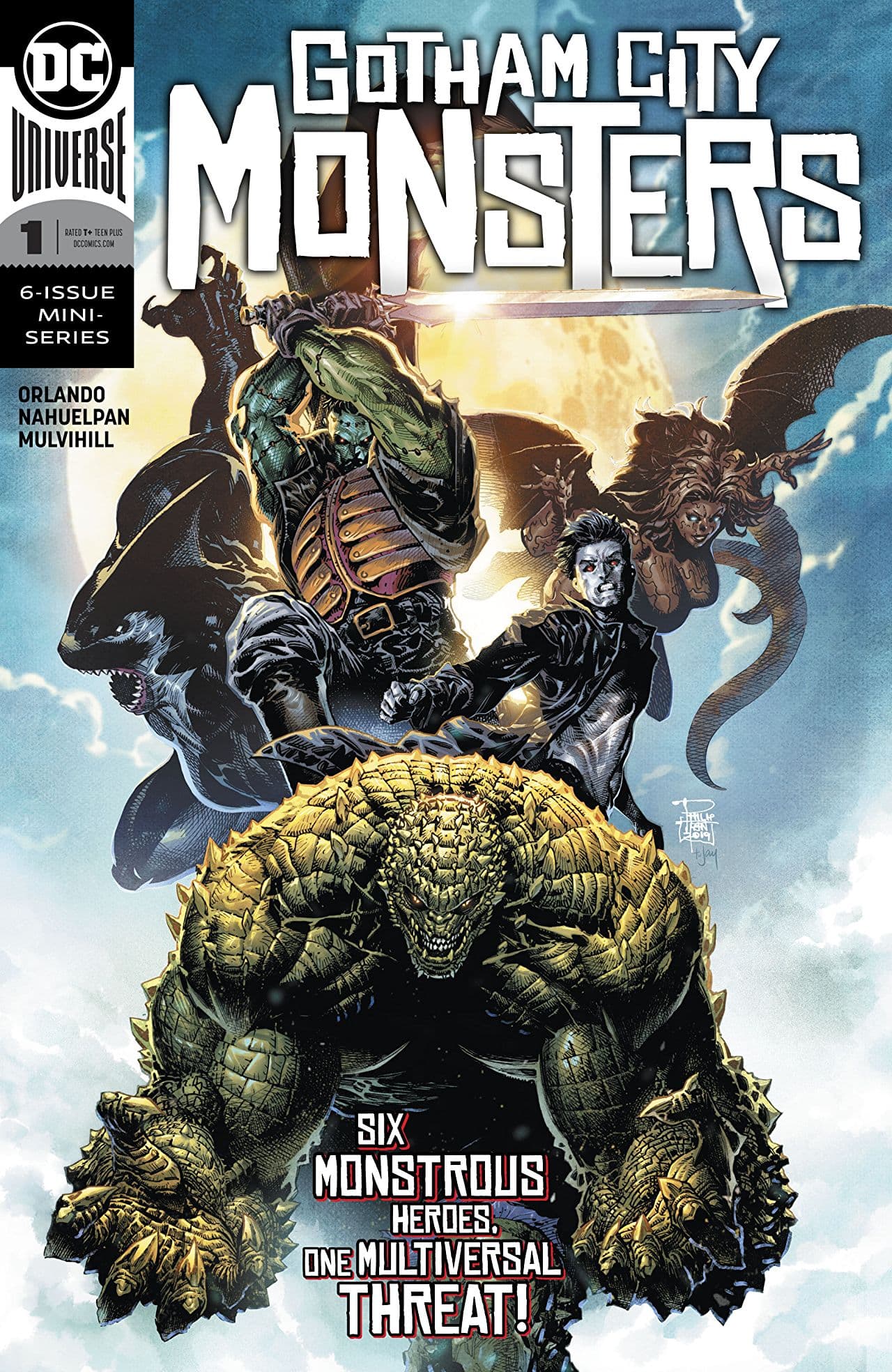 Gotham City Monsters #1 cover