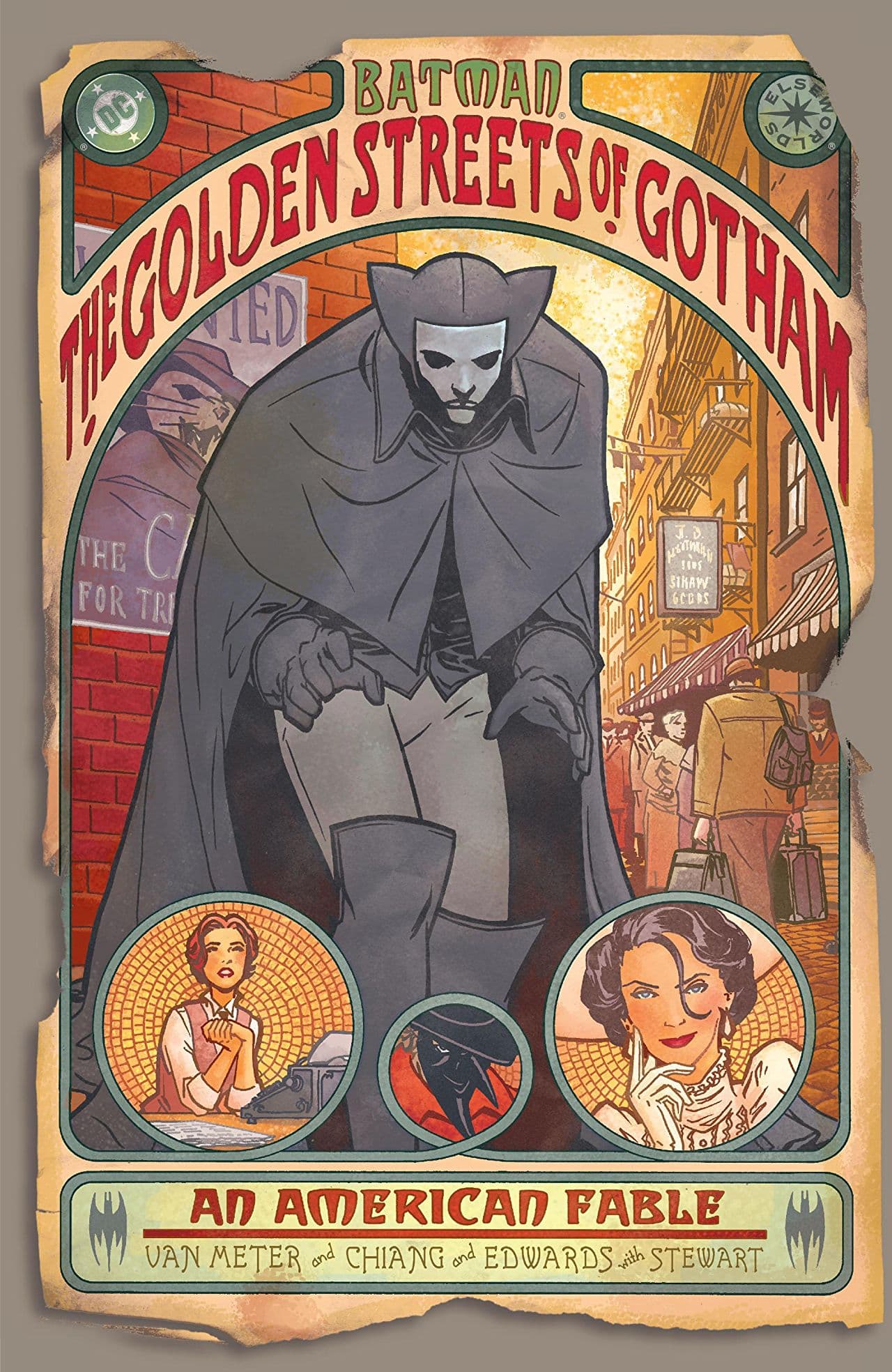 Batman: Golden Streets of Gotham #1 cover