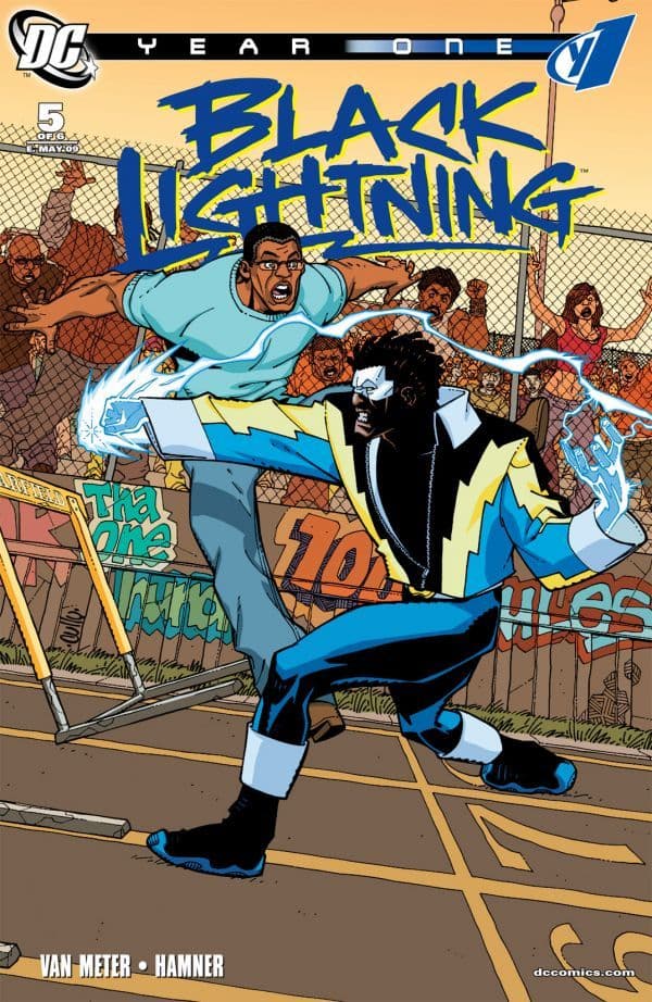 Black Lightning: Year One #5 cover