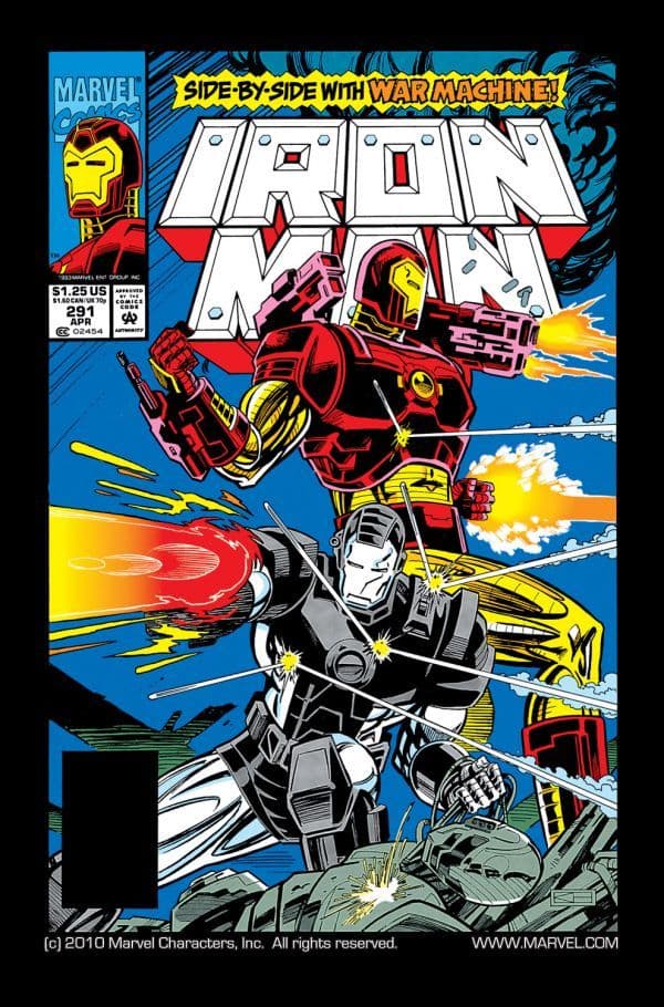 Iron Man #291 cover