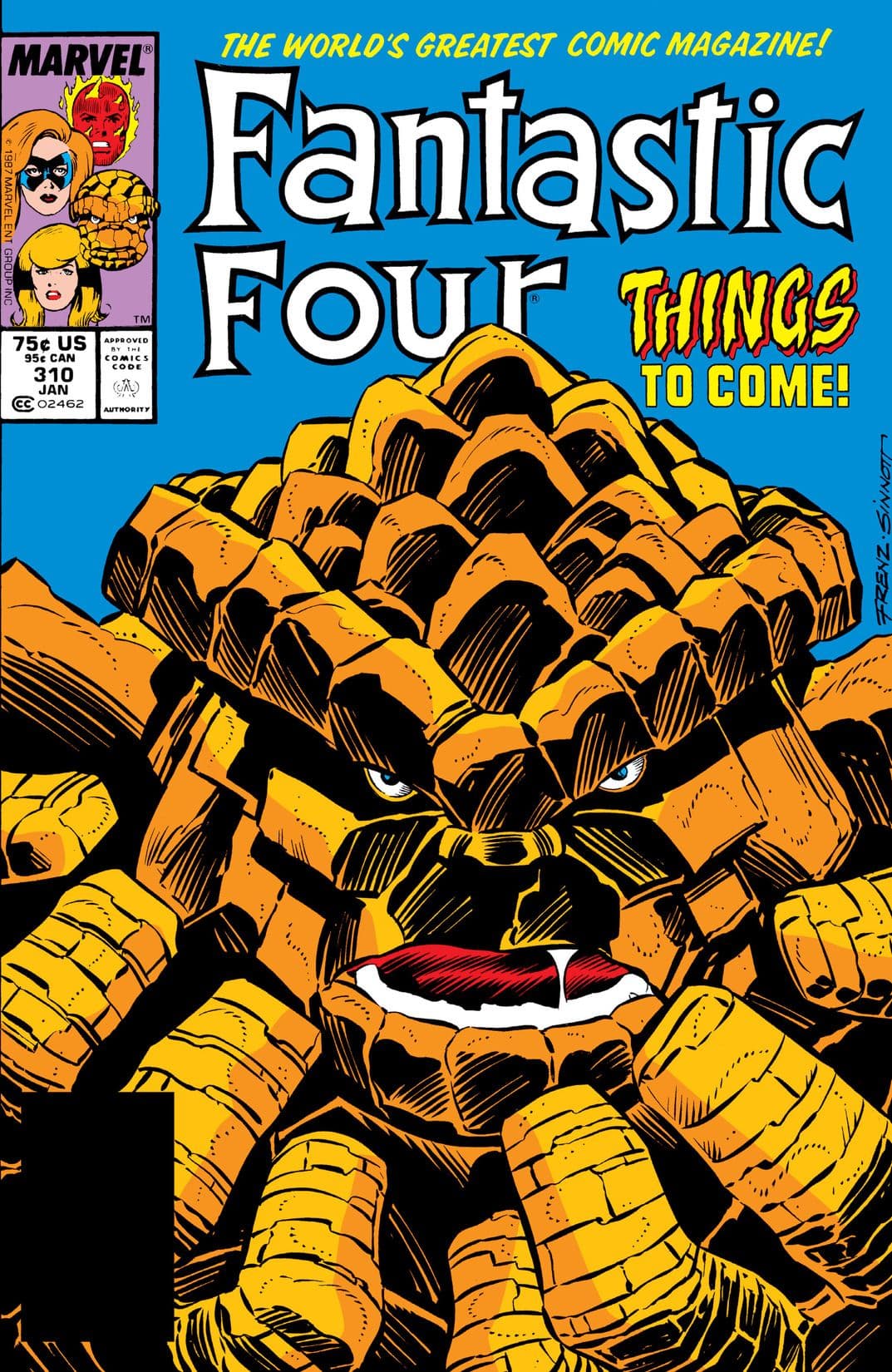 Fantastic Four #310 cover