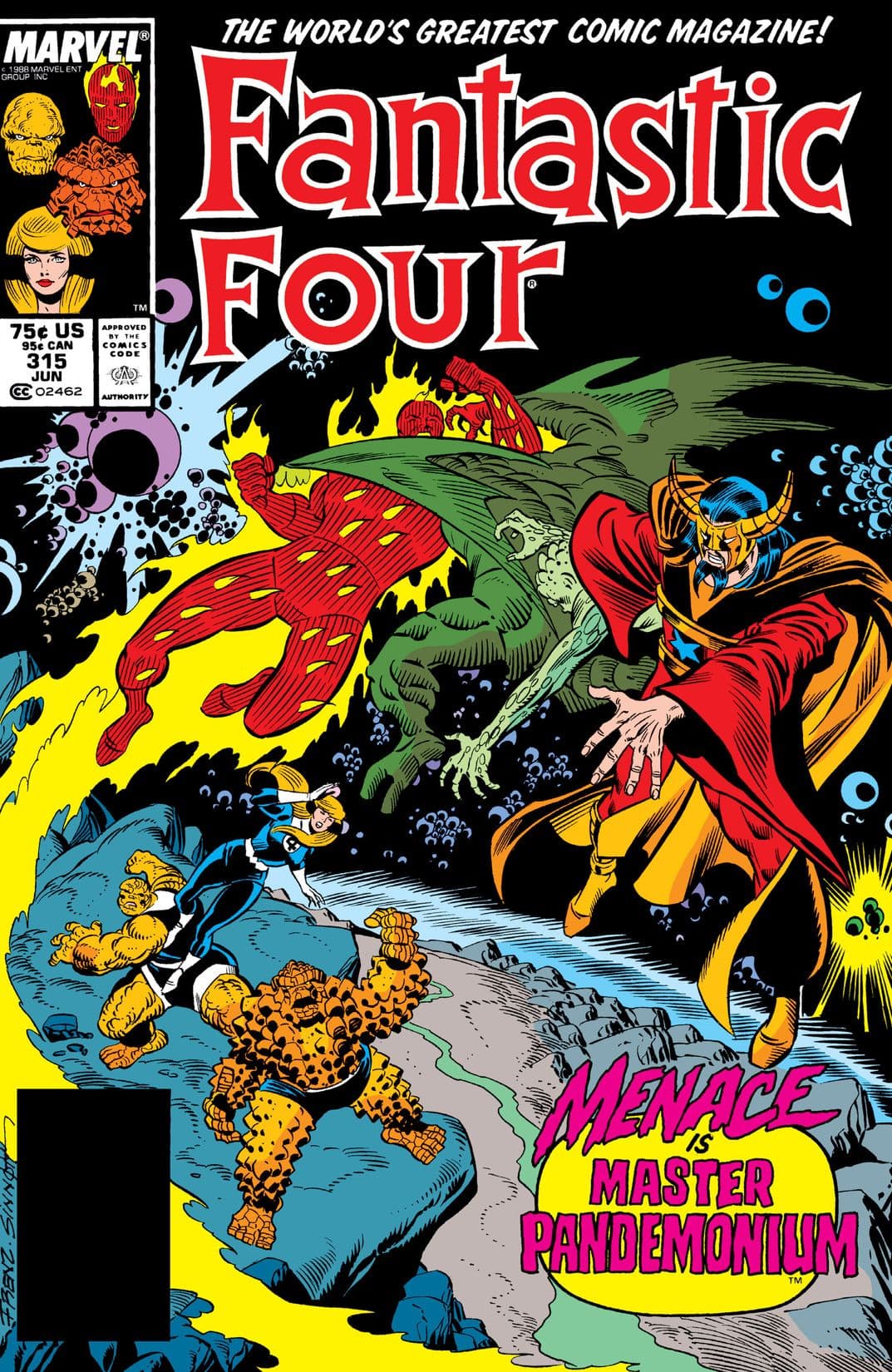 Fantastic Four #315 cover