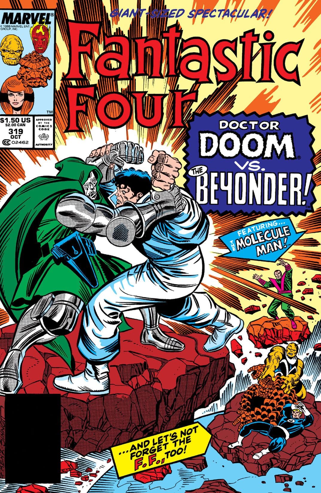 Fantastic Four #319 cover