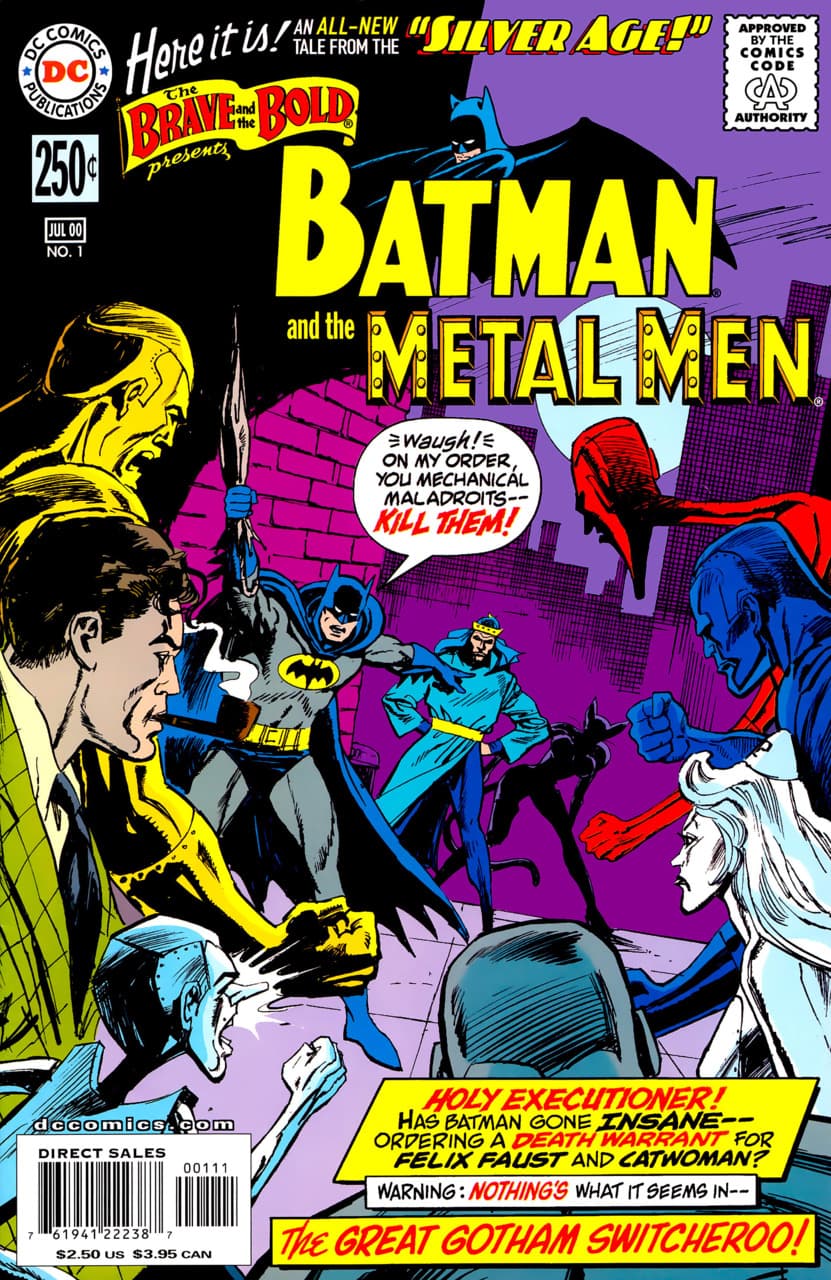 Silver Age: The Brave And The Bold #1 cover