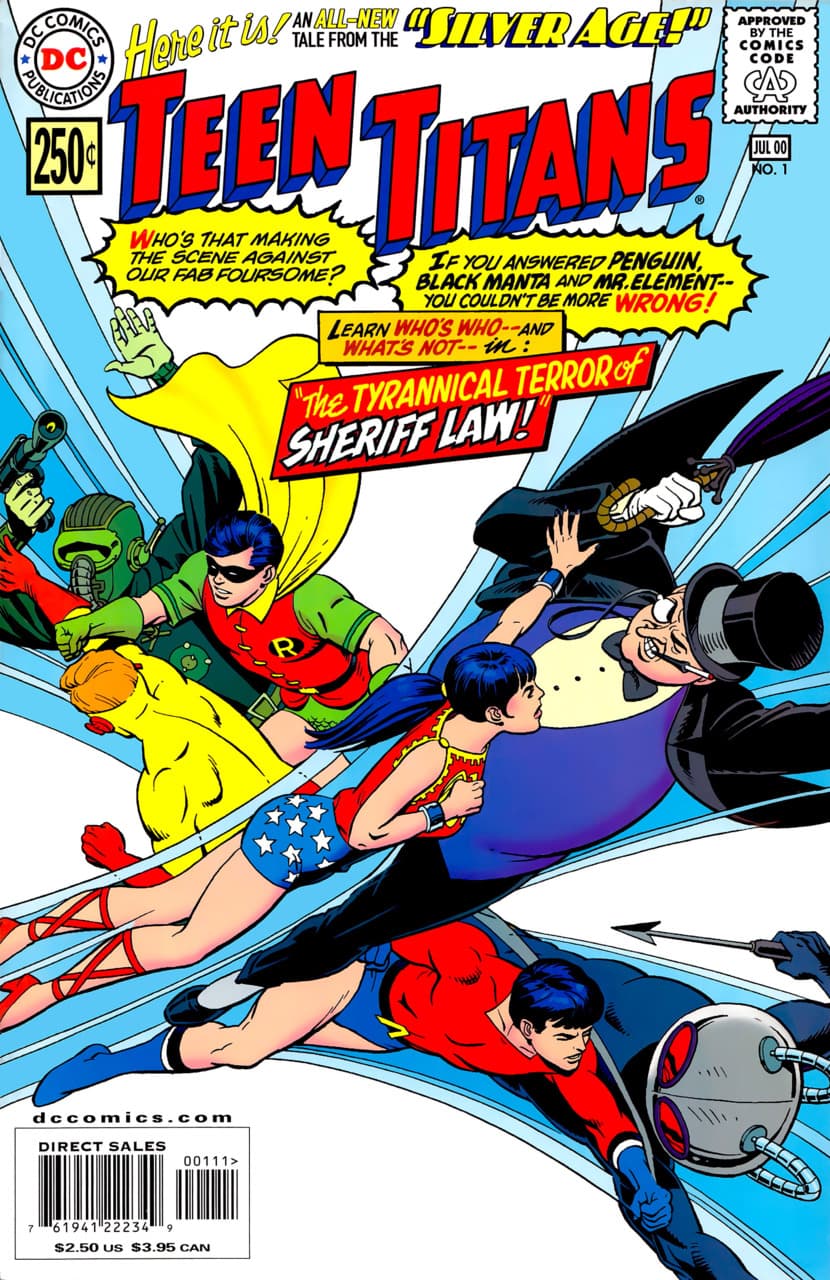 Silver Age: Teen Titans #1 cover