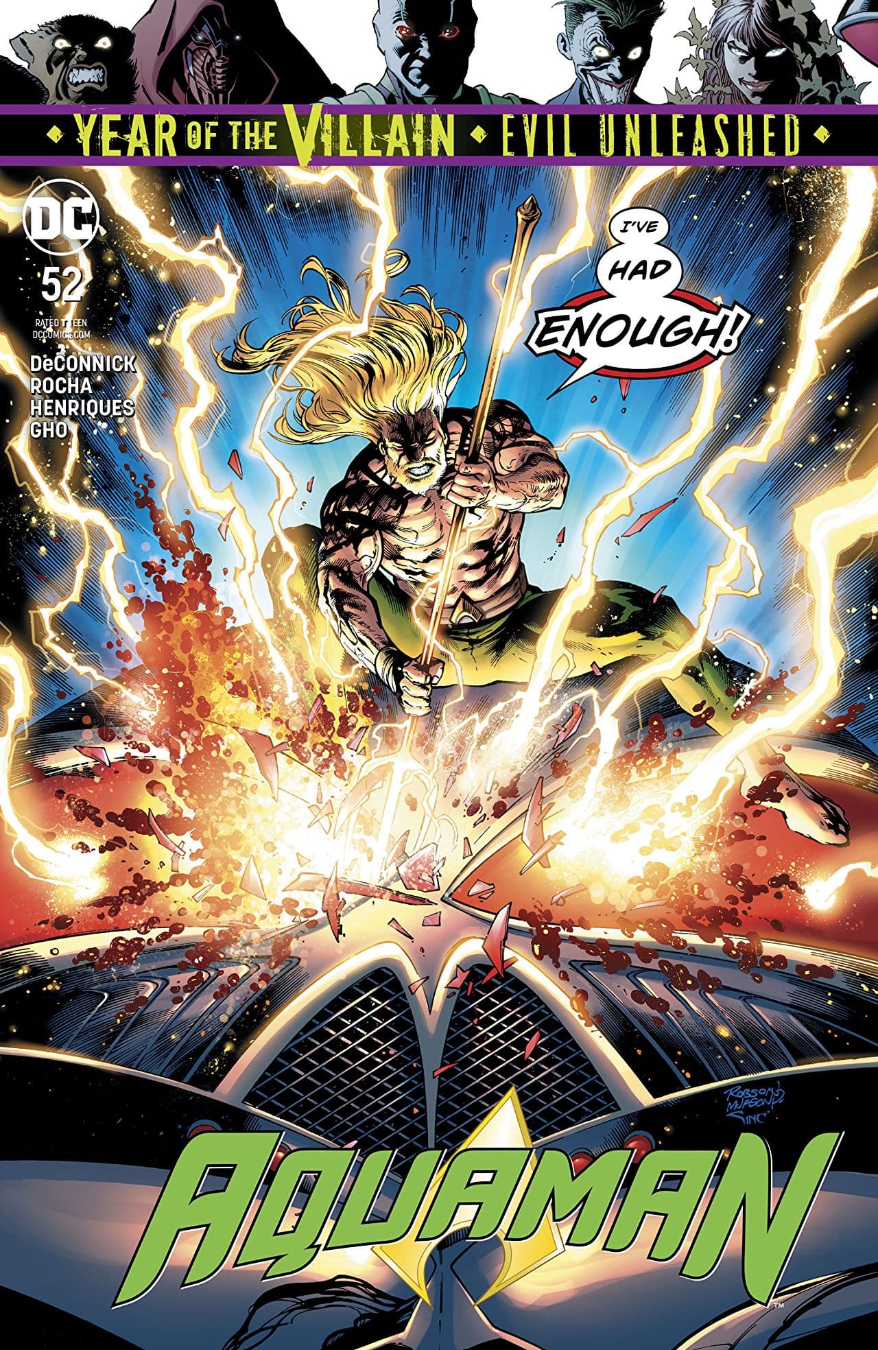 Aquaman #52 cover