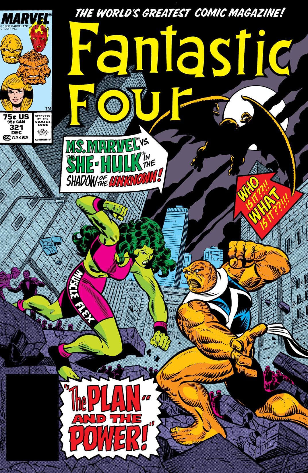 Fantastic Four #321 cover