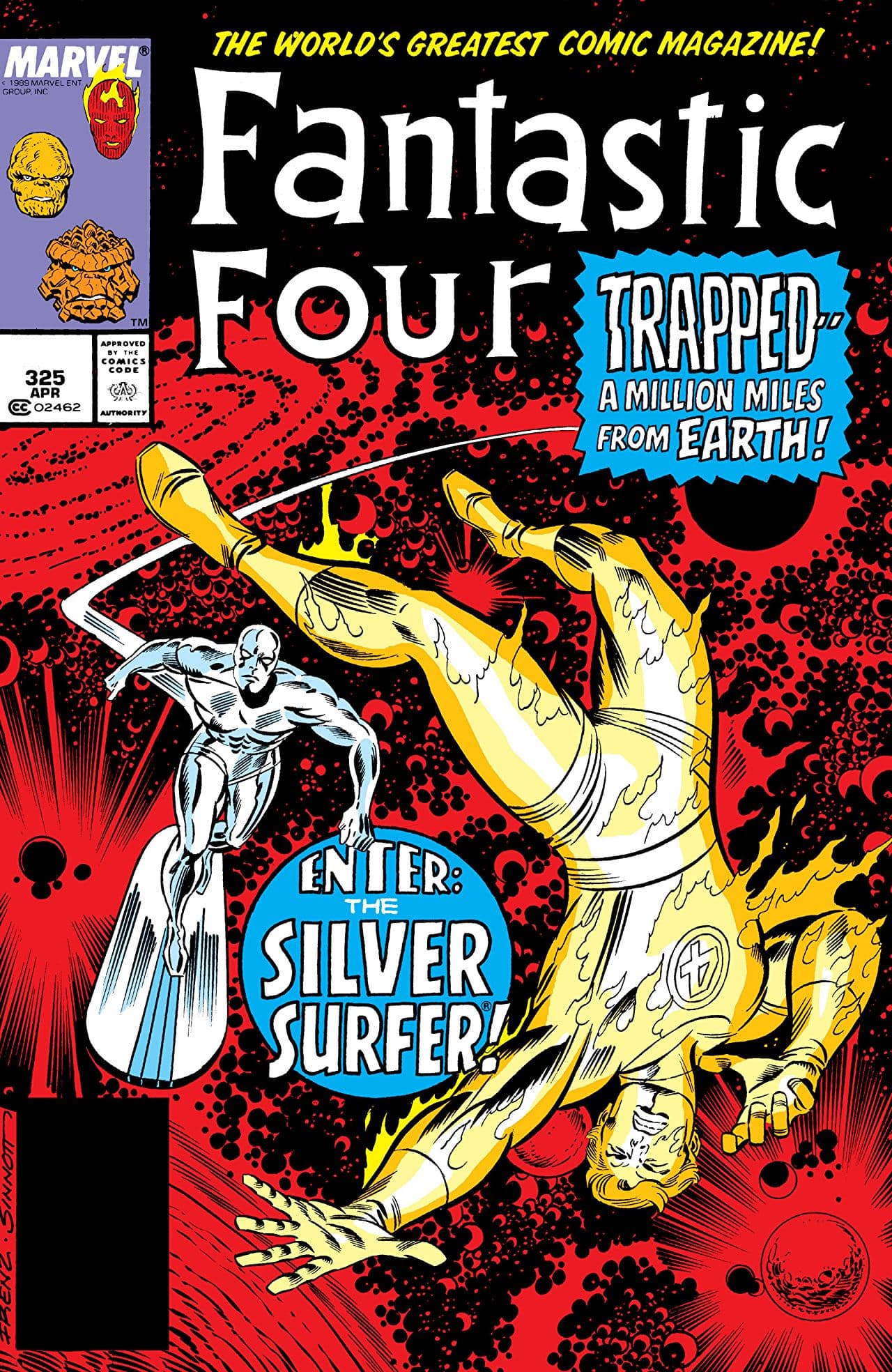 Fantastic Four #325 cover