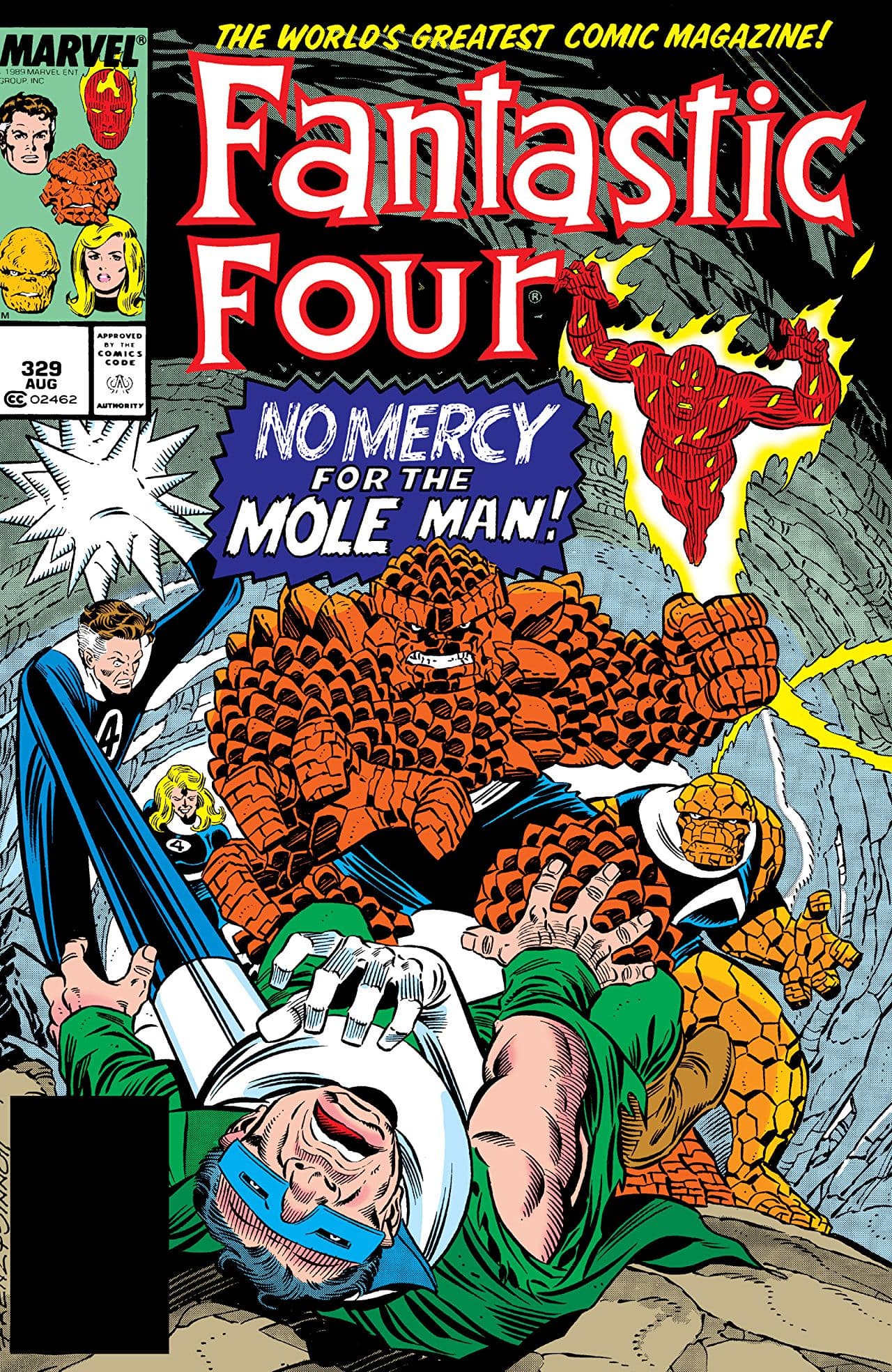 Fantastic Four #329 cover