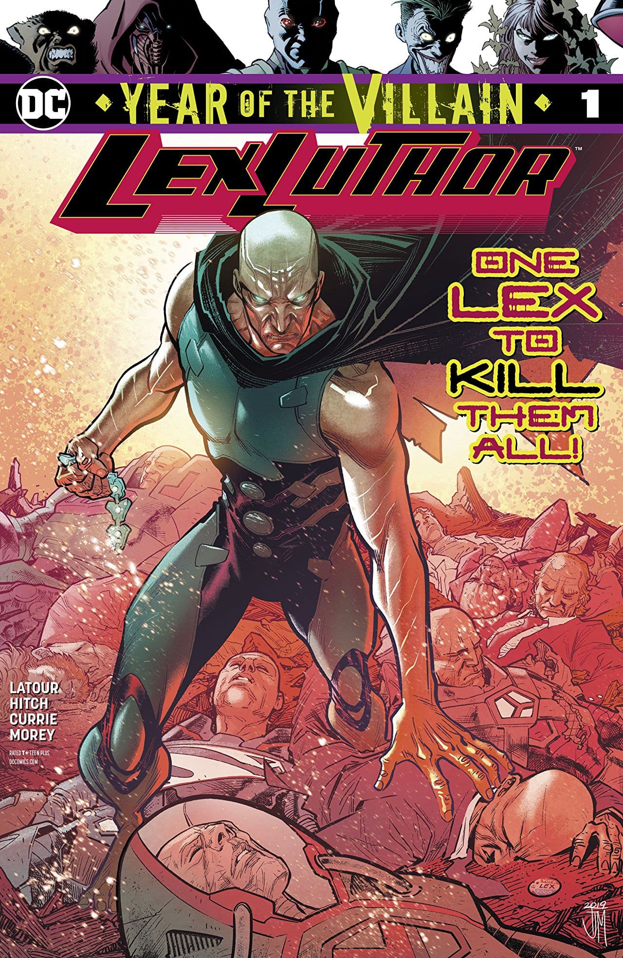 Lex Luthor: Year of the Villain #1 cover