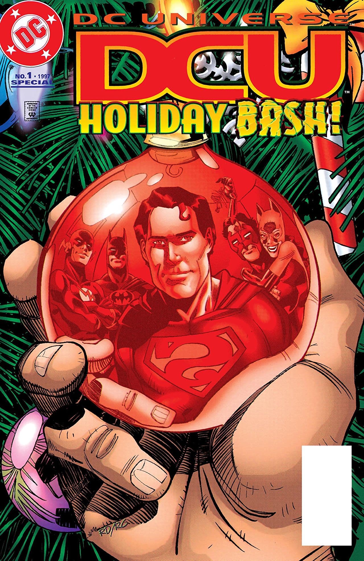 DC Universe Holiday Bash #1 cover