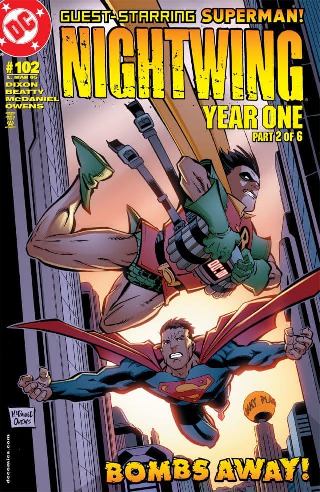 Nightwing #102 cover