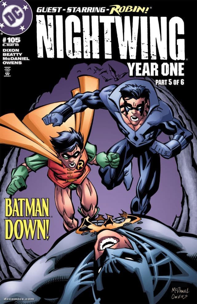 Nightwing #105 cover