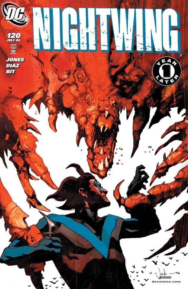 Nightwing #120 cover