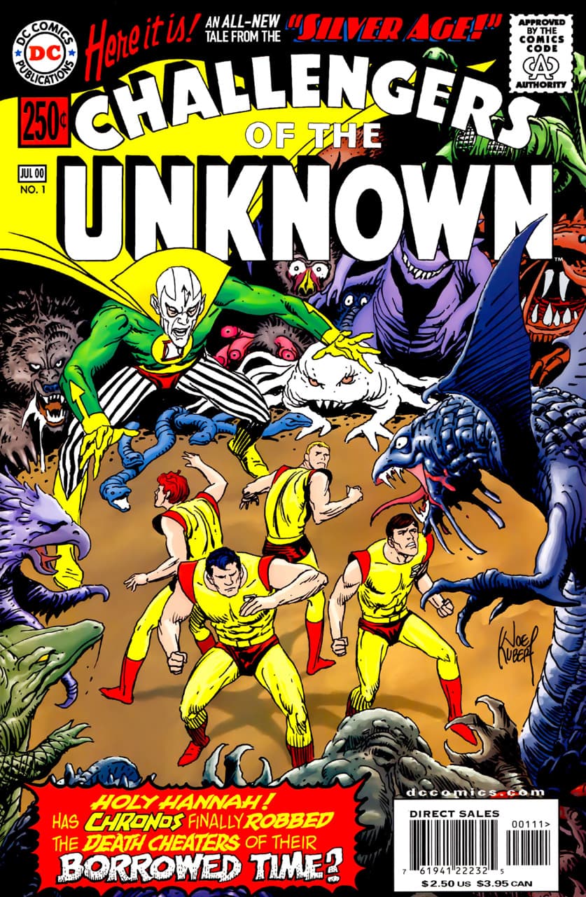 Silver Age: Challengers Of The Unknown #1 cover