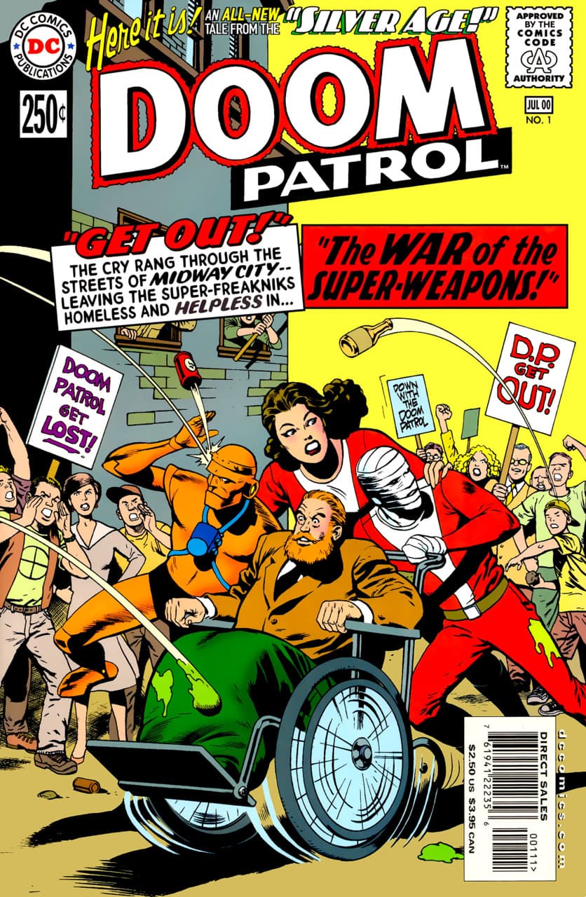 Silver Age: Doom Patrol #1 cover