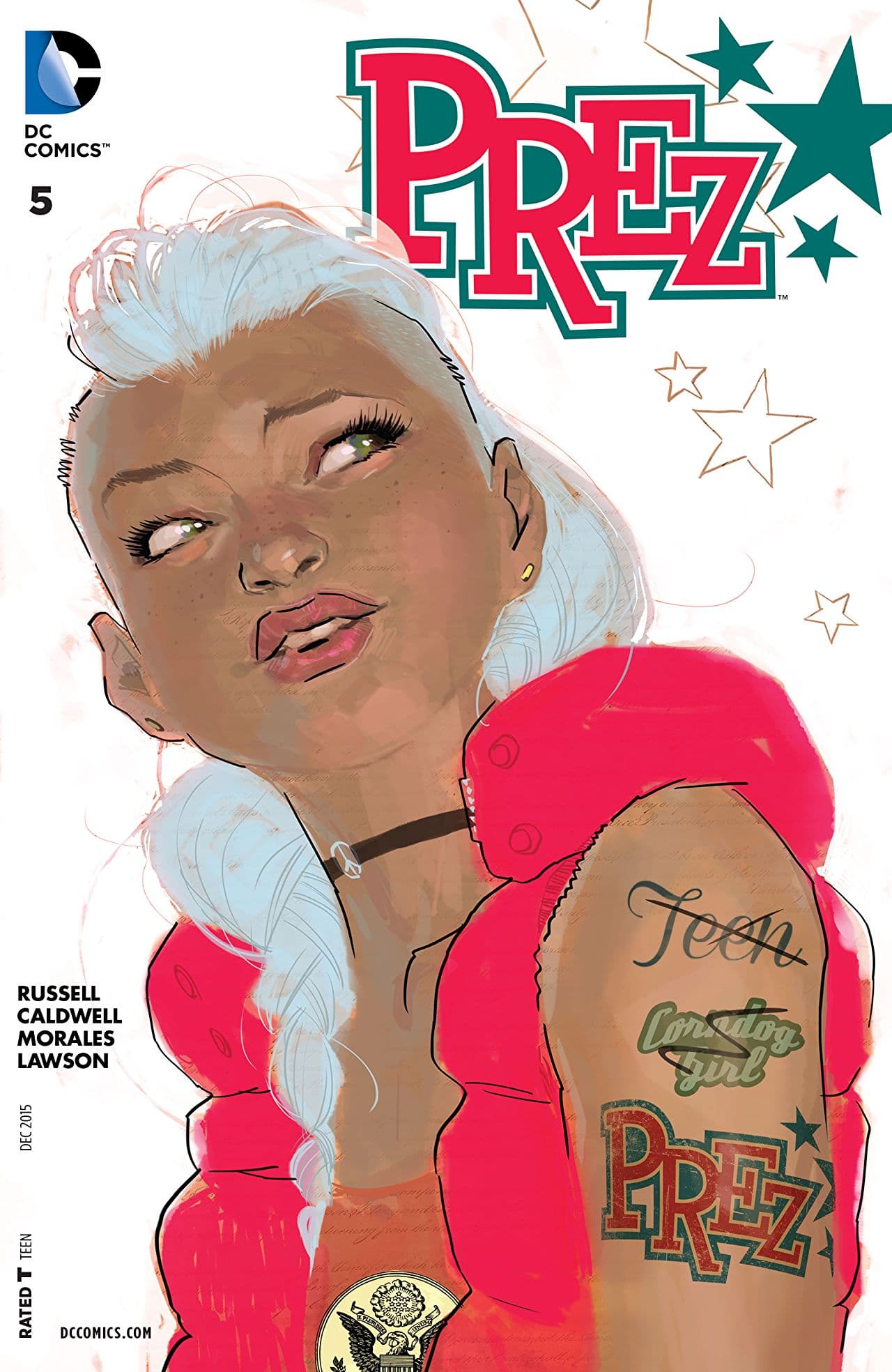 Prez #5 cover
