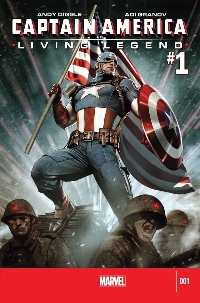 Captain America: Living Legend #1 cover