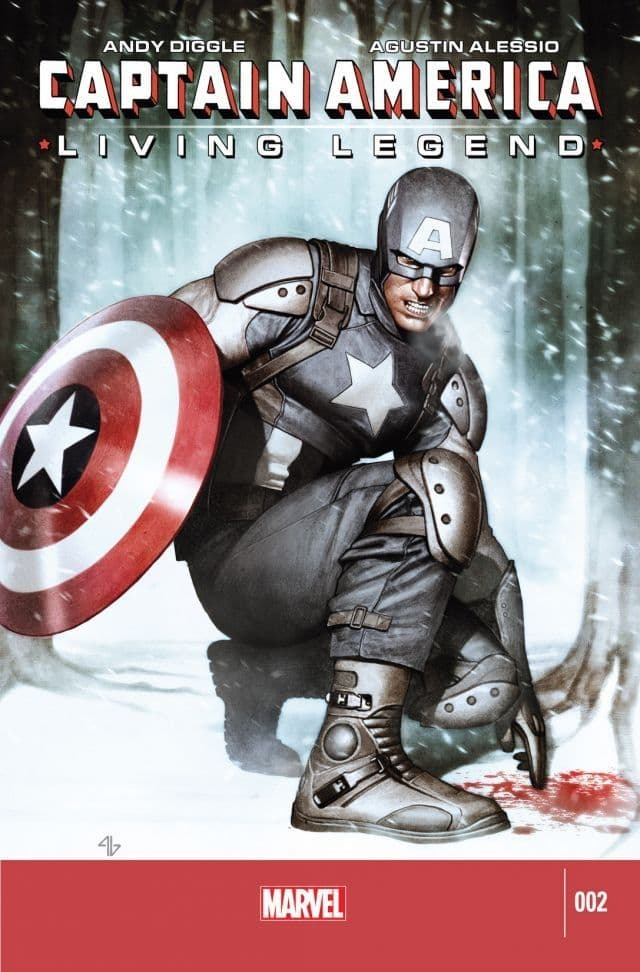 Captain America: Living Legend #2 cover