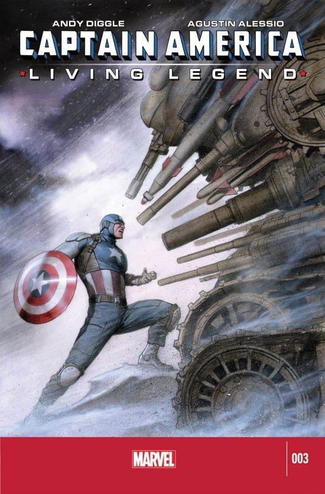 Captain America: Living Legend #3 cover
