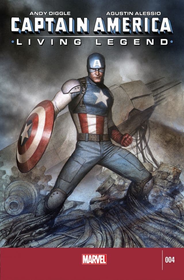 Captain America: Living Legend #4 cover