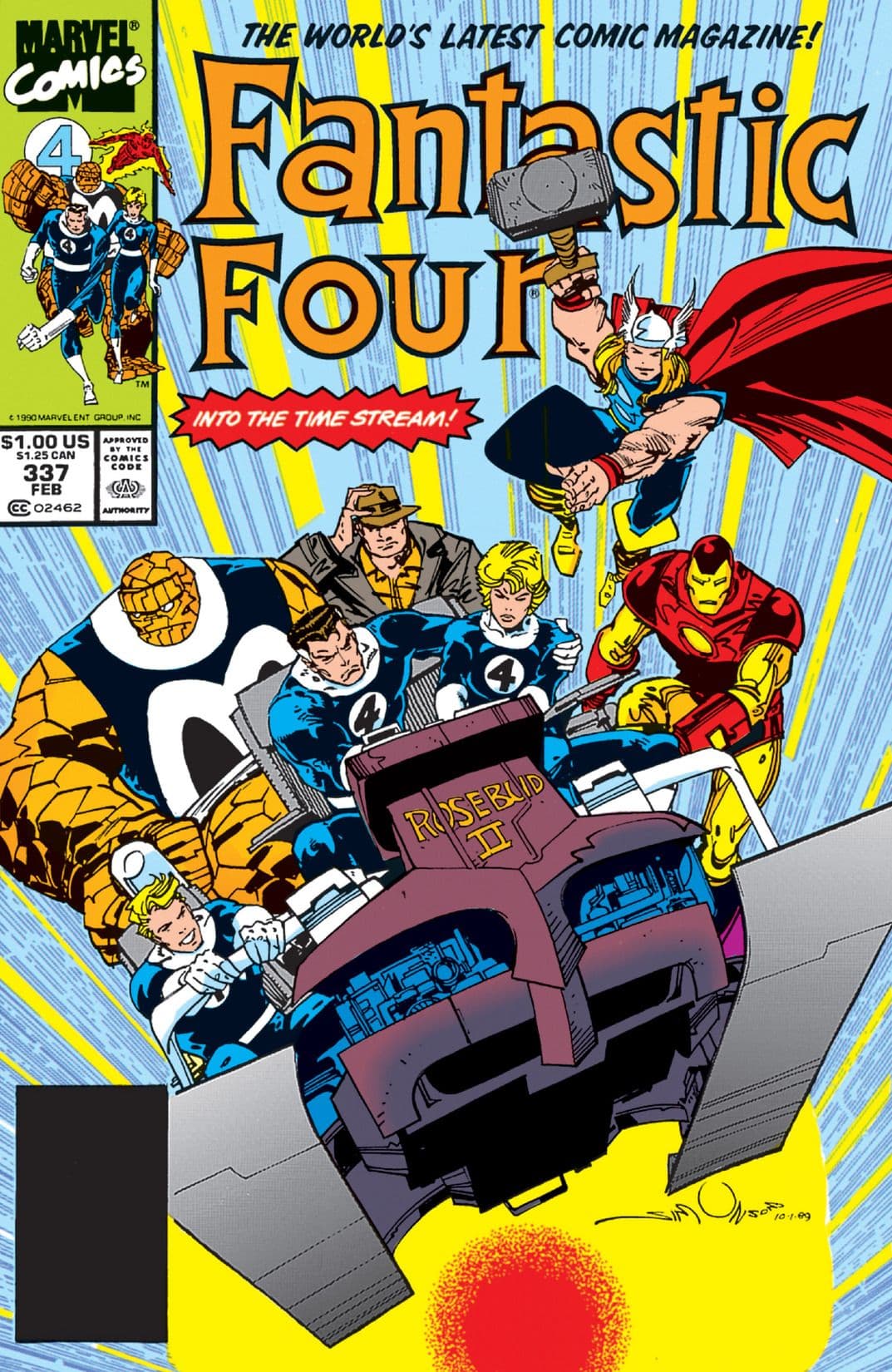 Fantastic Four #337 cover