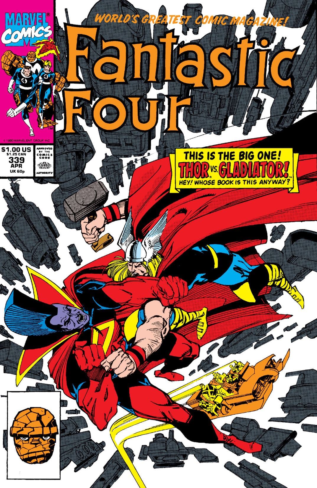 Fantastic Four #339 cover
