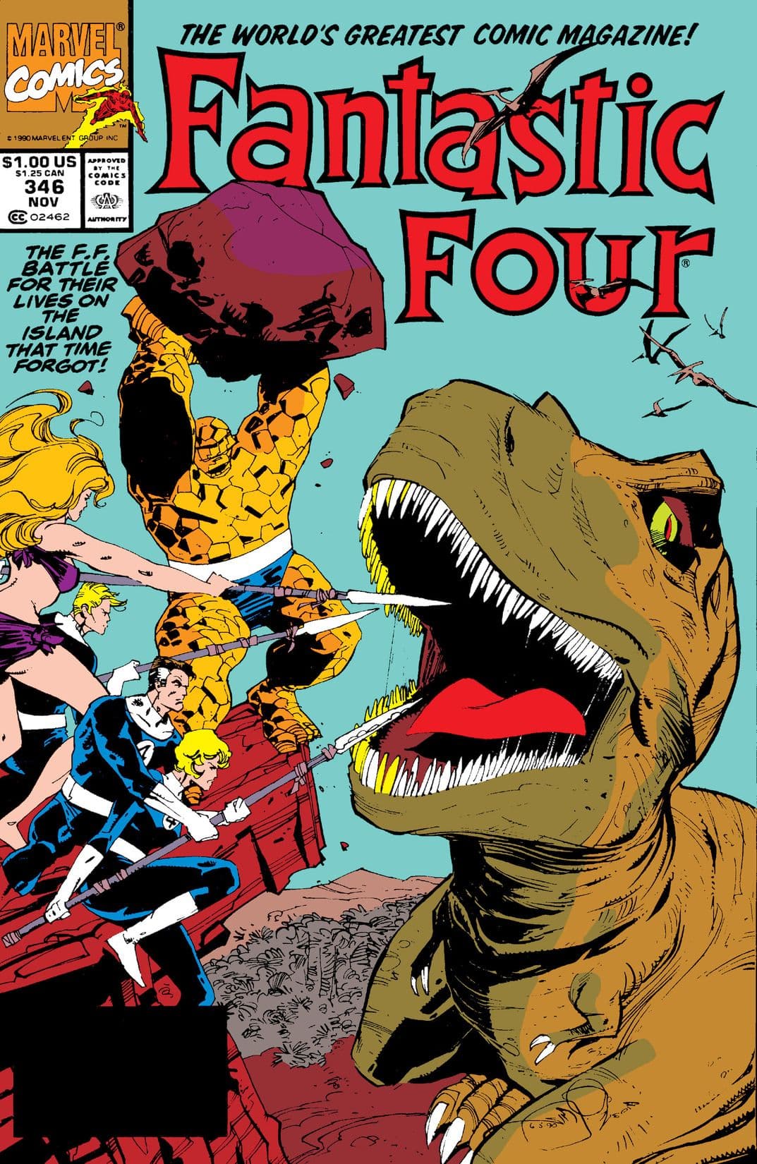Fantastic Four #346 cover