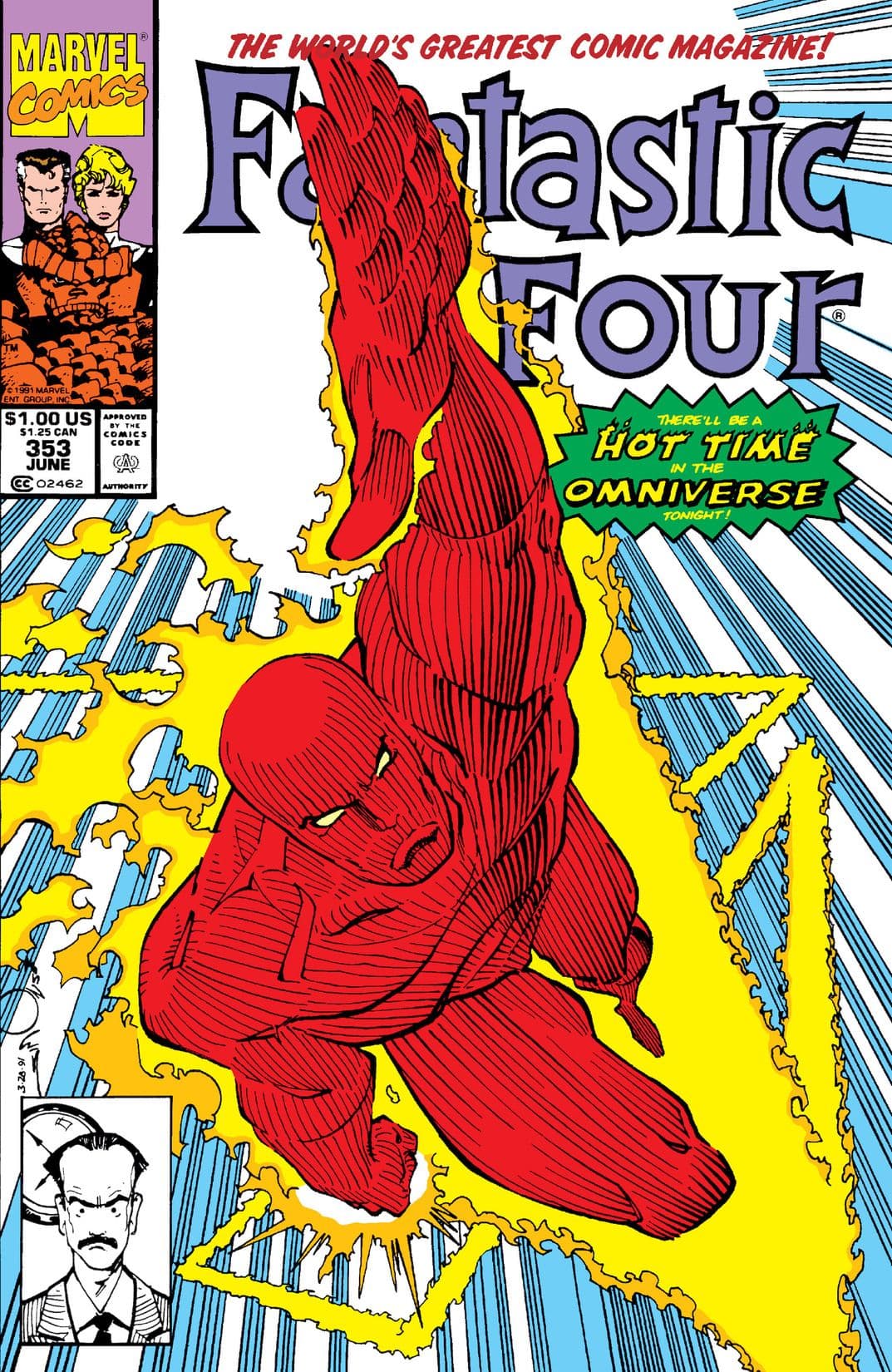 Fantastic Four #353 cover