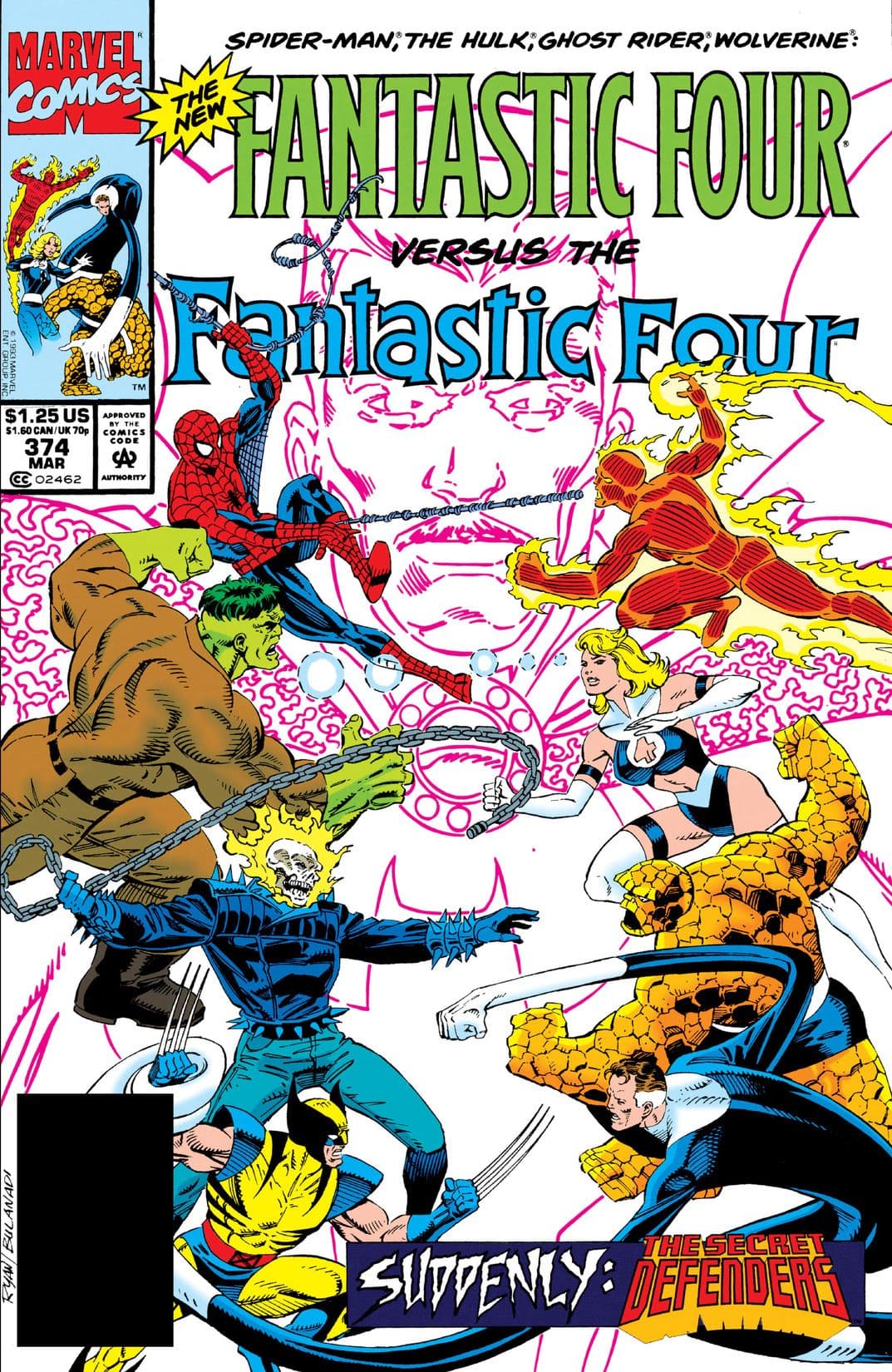 Fantastic Four #374 cover