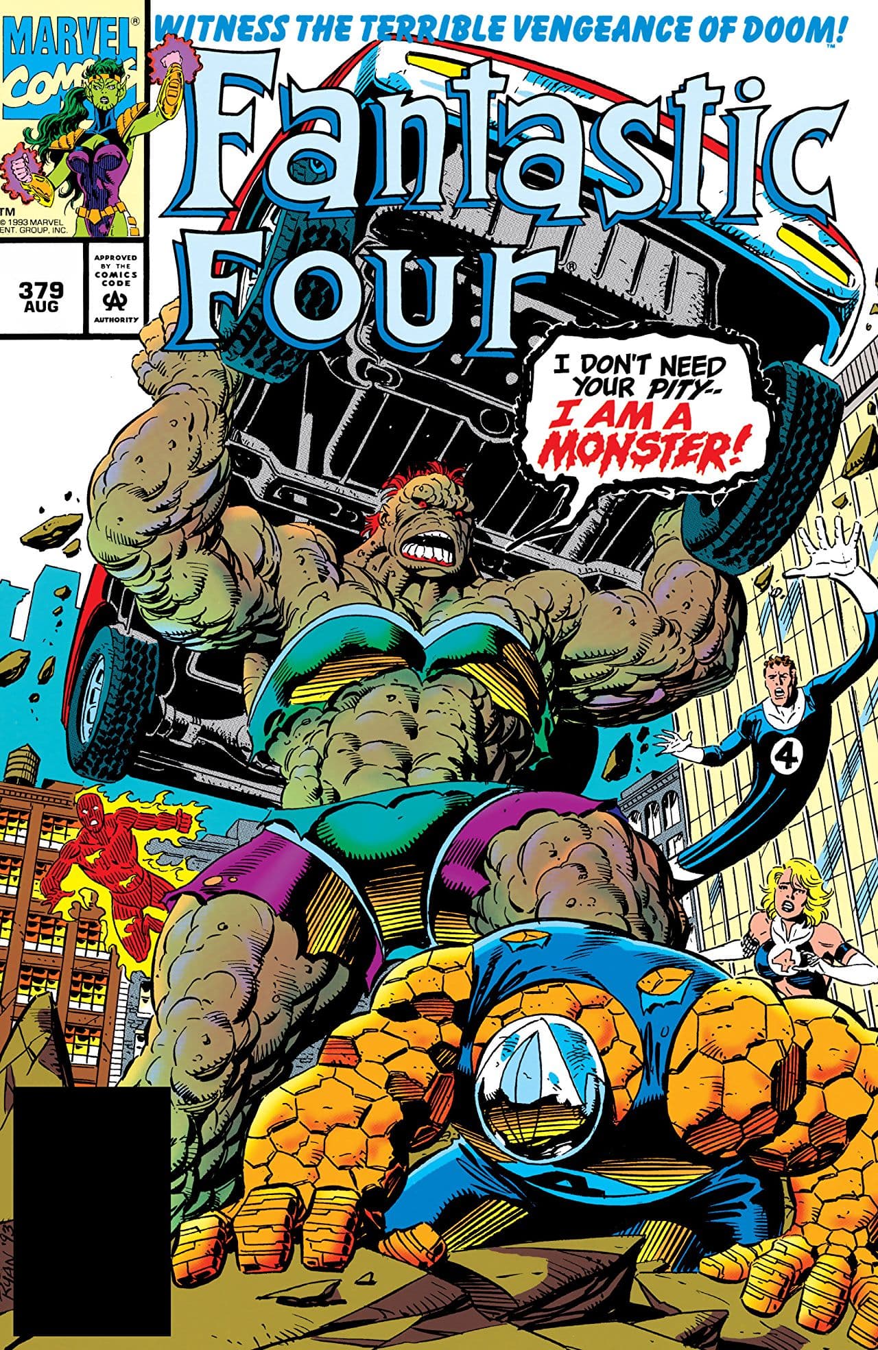 Fantastic Four #379 cover