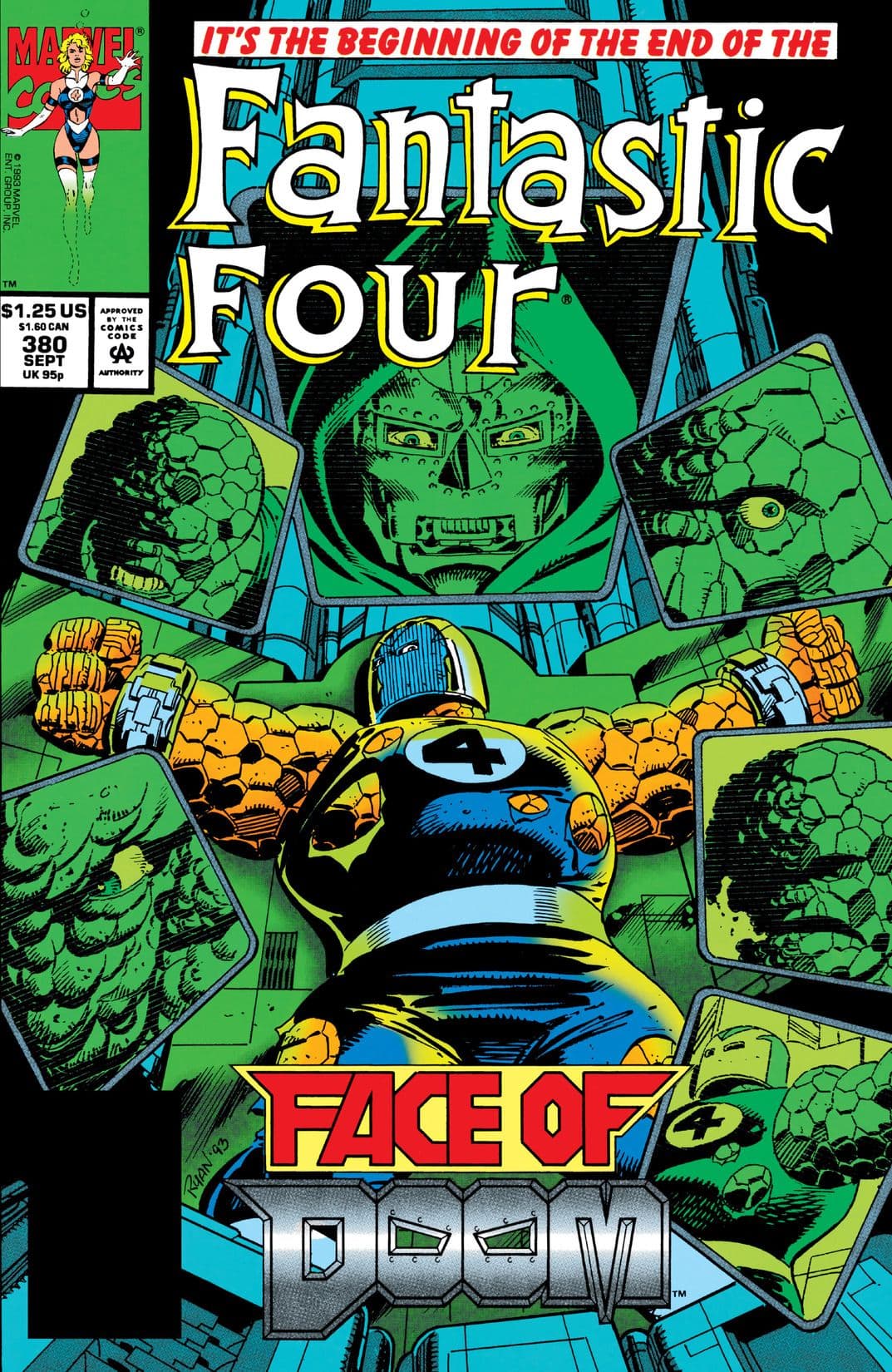 Fantastic Four #380 cover
