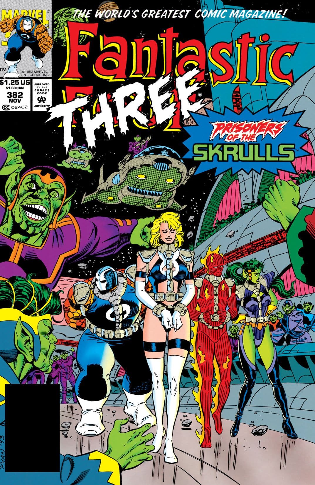 Fantastic Four #382 cover