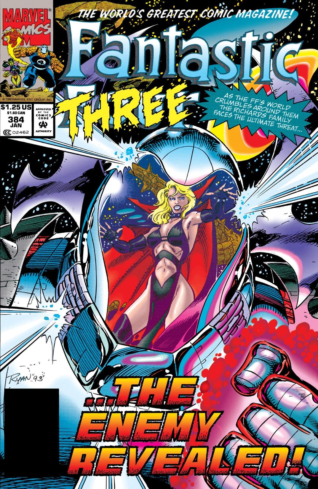 Fantastic Four #384 cover