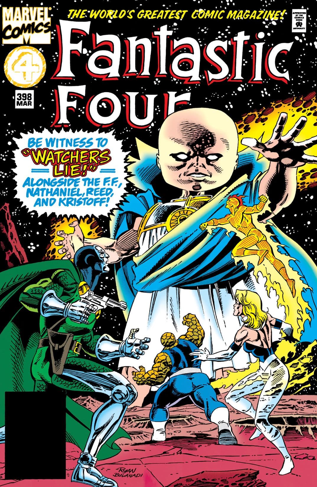 Fantastic Four #398 cover
