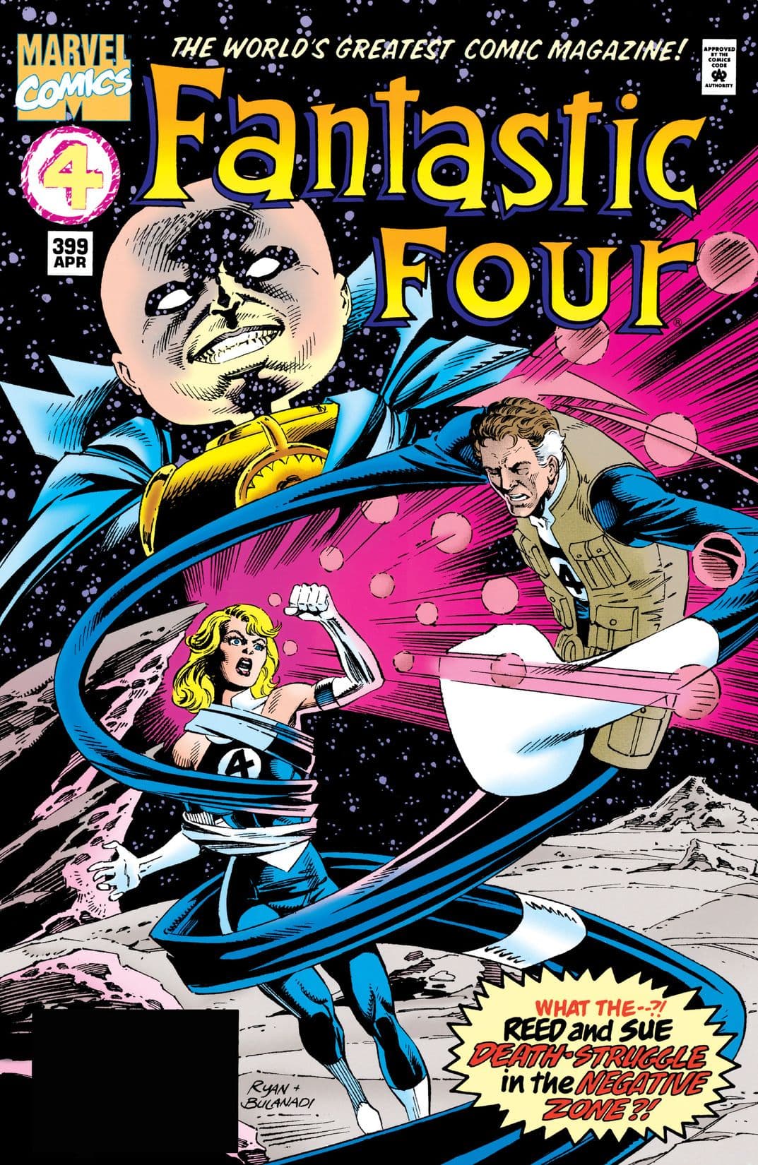 Fantastic Four #399 cover
