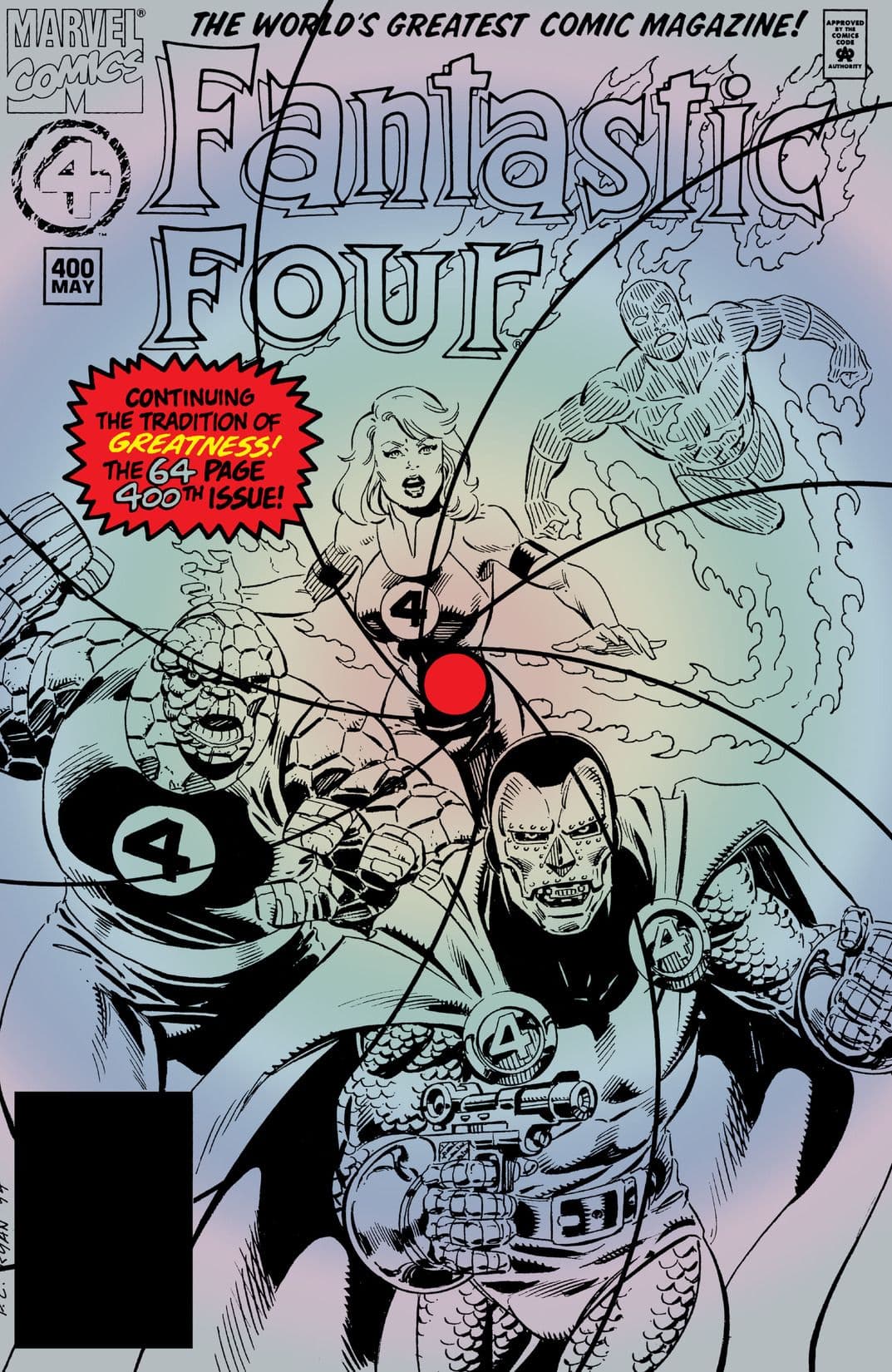 Fantastic Four #400 cover