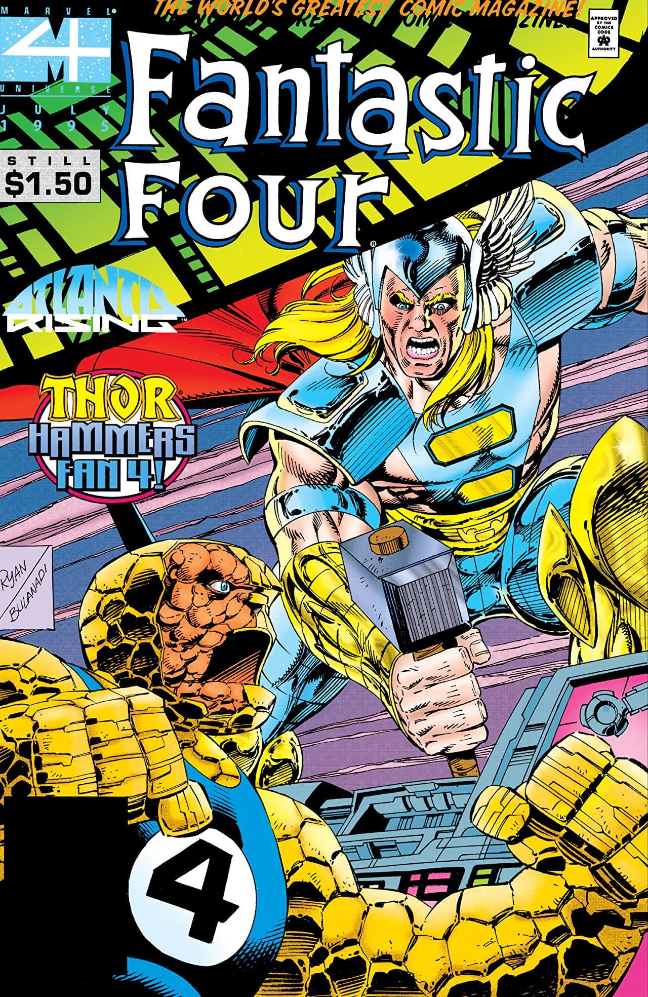 Fantastic Four #402 cover