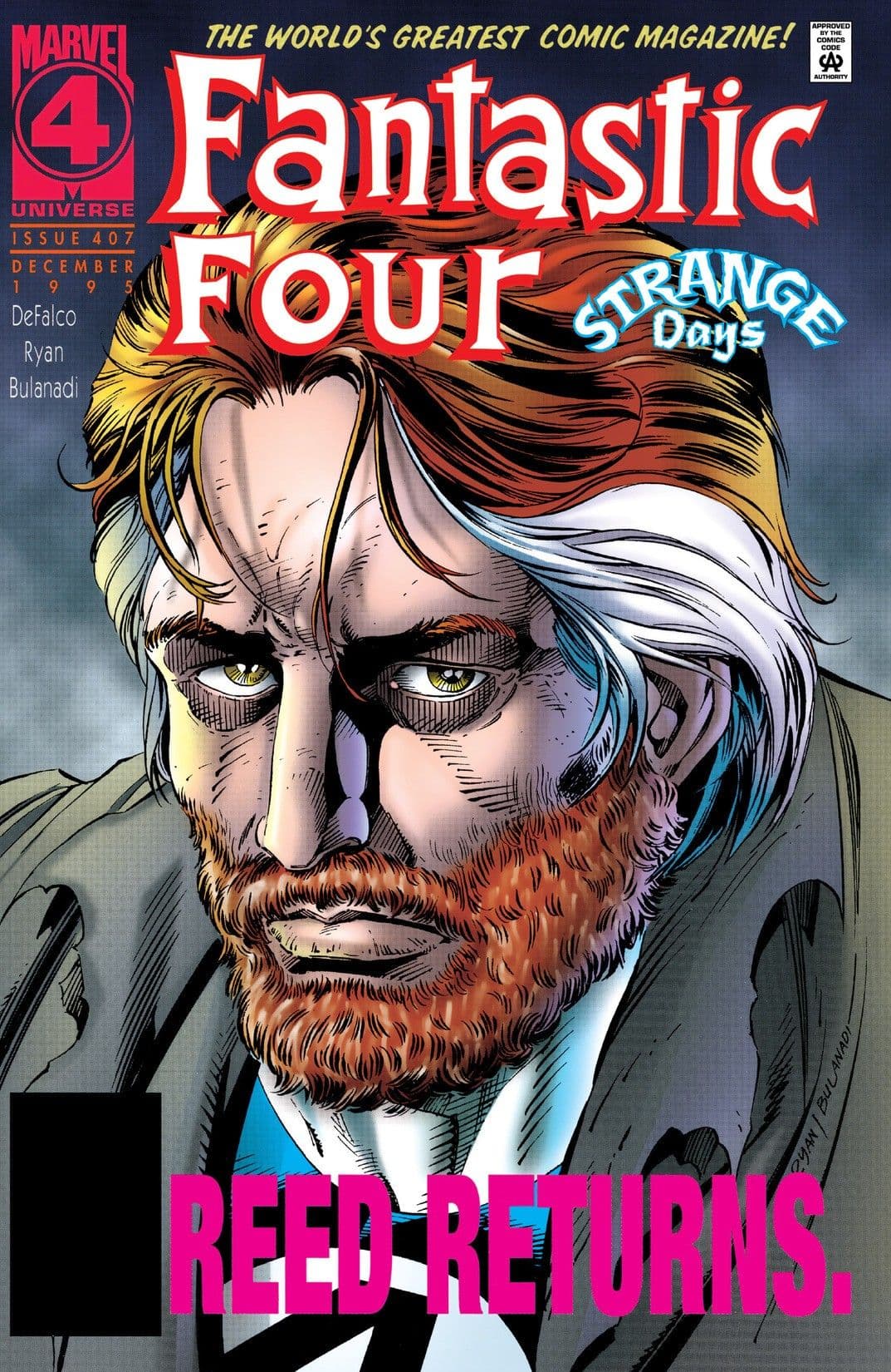 Fantastic Four #407 cover