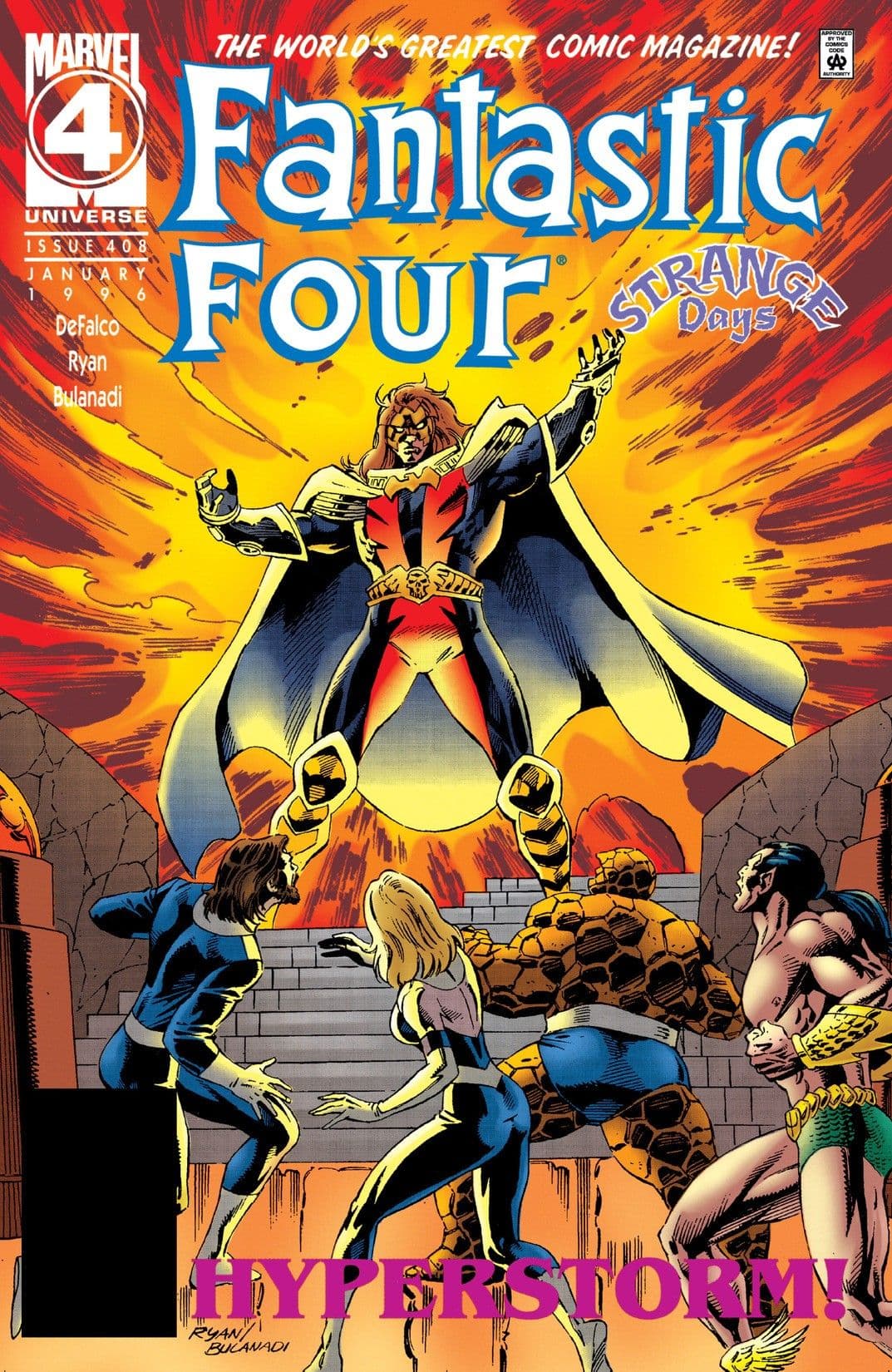 Fantastic Four #408 cover