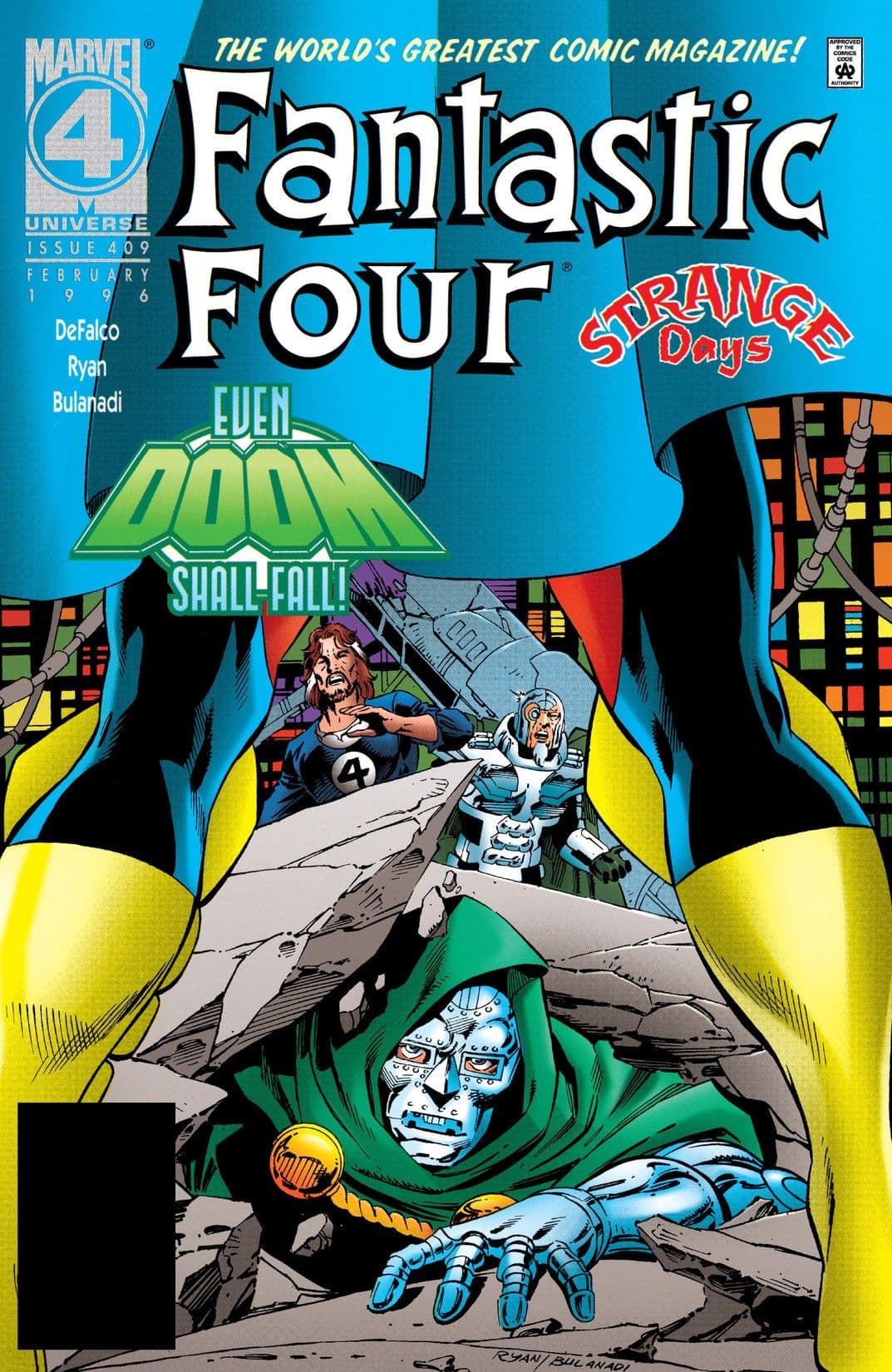 Fantastic Four #409 cover