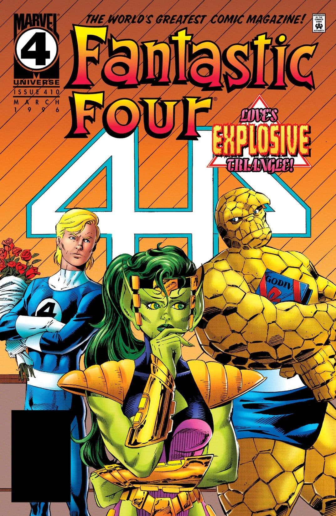 Fantastic Four #410 cover
