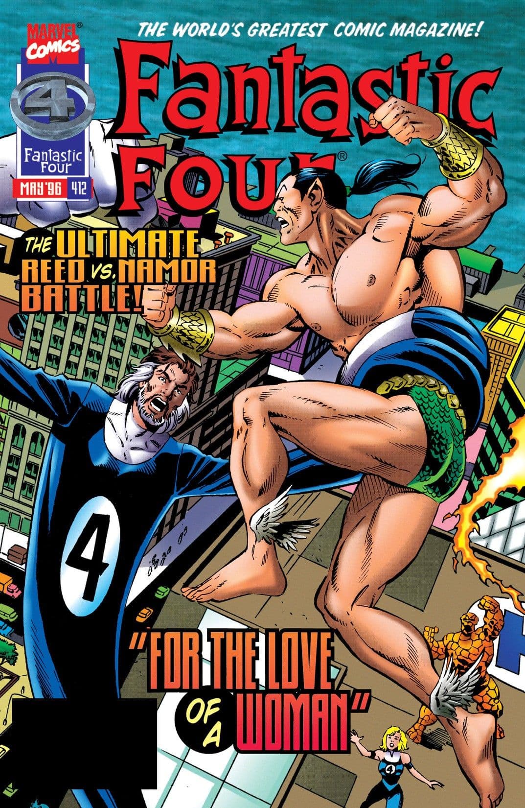 Fantastic Four #412 cover