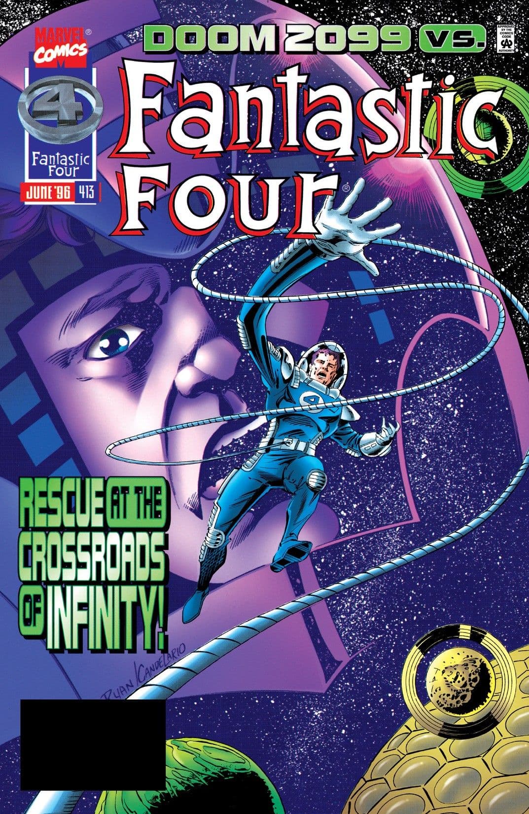 Fantastic Four #413 cover