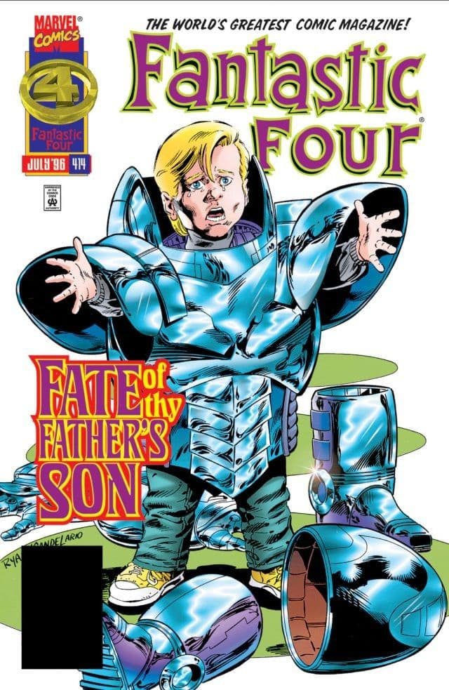 Fantastic Four #414 cover