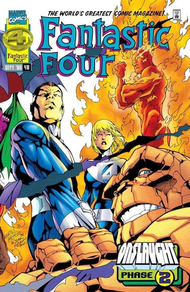 Fantastic Four #416 cover