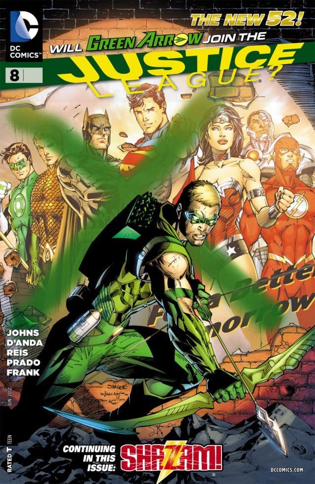 Justice League #8 cover