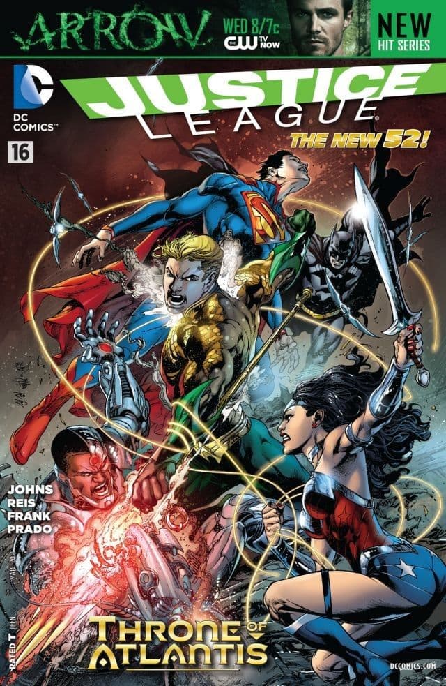 Justice League #16 cover