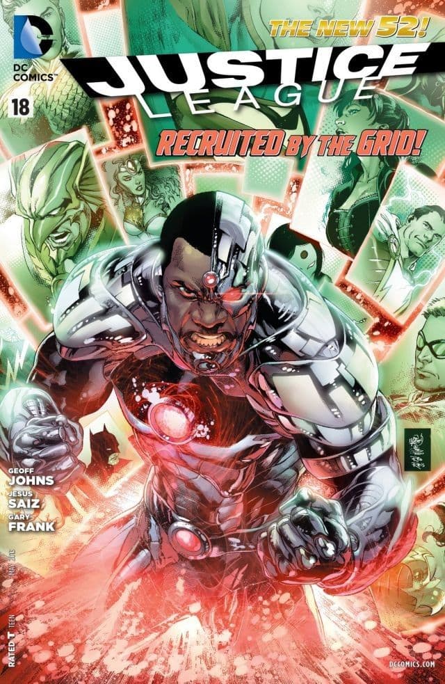 Justice League #18 cover