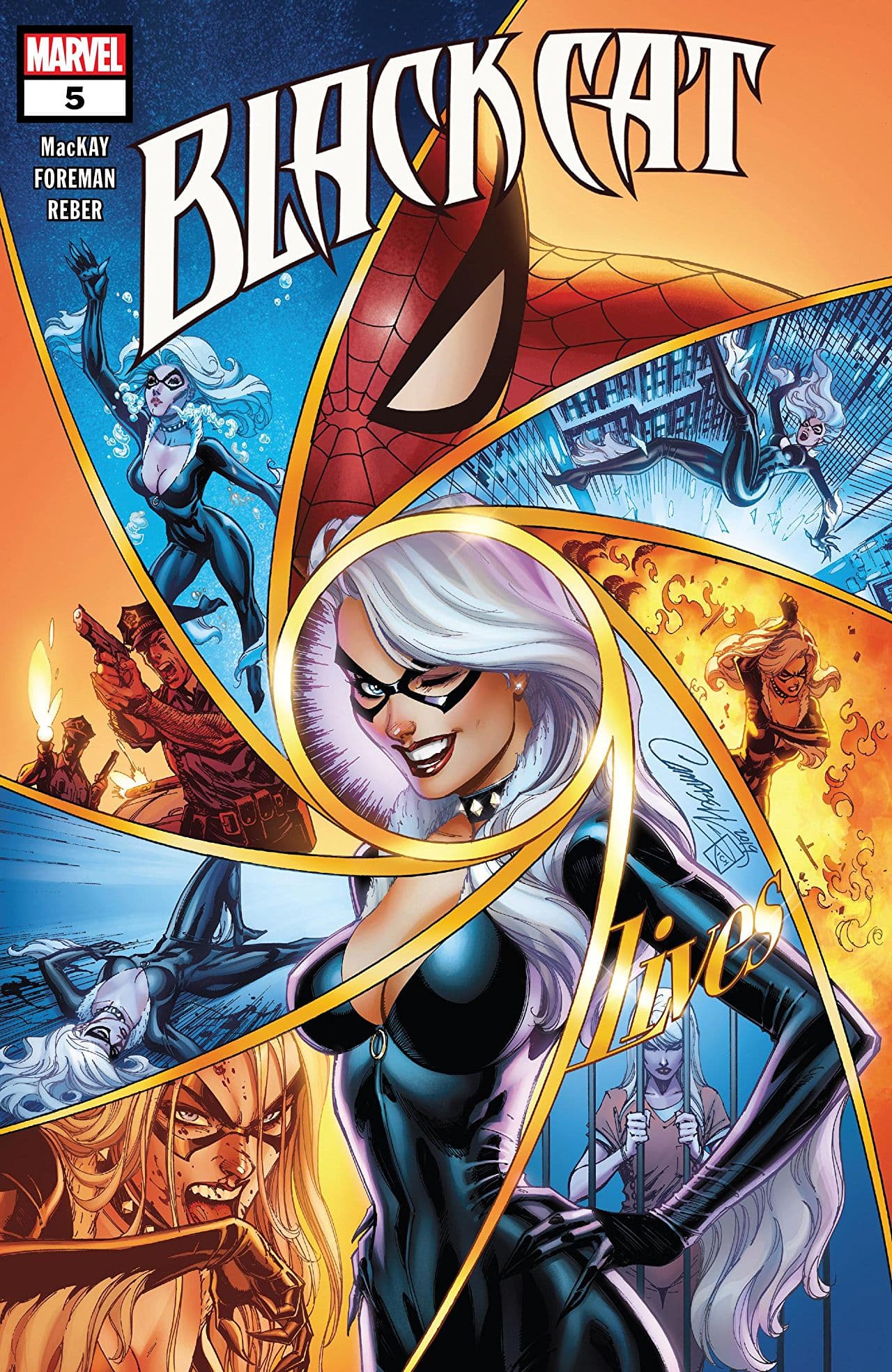 Black Cat #5 cover